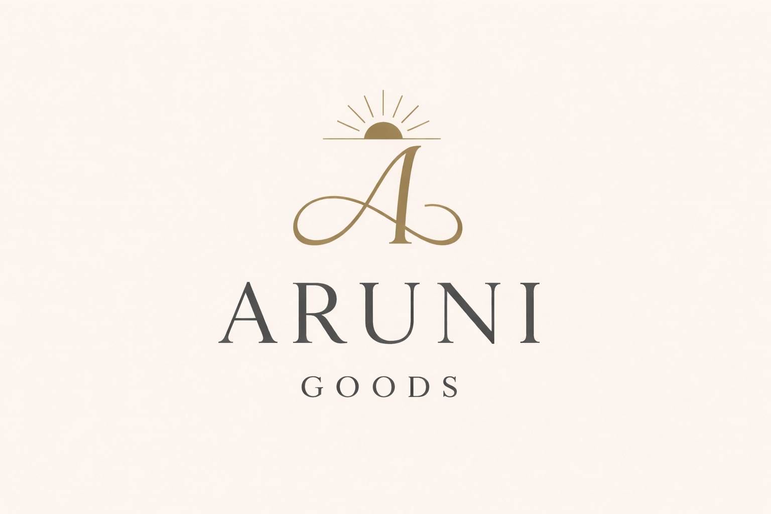 Logo Aruni Goods